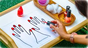 Nail Salon Kids Activity Free Nails Printable Montessori From The Heart Free Activities For Kids Activities For Kids Fun Activities For Kids