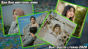 Maybe you would like to learn more about one of these? Kumpulan Mentahan Foto Cewek Cantik Buat Quotes Literasi Terbaru2020 Youtube