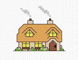 Free country cottage cross stitch pattern. Cross Stitch Addict Free Cross Stitch Pattern Rose Cottage Cross Stitch Patterns Free Cross Stitch House Cross Stitch