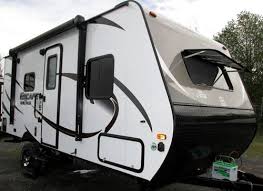 K Z Escape E181rv Travel Trailer Lightweight Campers Pop Up Camper Trailer Travel Trailer