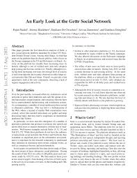 PDF) An Early Look at the Gettr Social Network