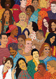 Illustration Diversity Graphic Design Colour Magazine Print Culture Graphic Illustration Culture Art Feminist Art