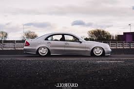 Adam Lamont Luke Staton Mercedes W211 E270 Amg 3 Piece Arezair Airride Stance Mercedes Stance E Class Bbs Rotiform Mercedes W211 Mercedes Stance