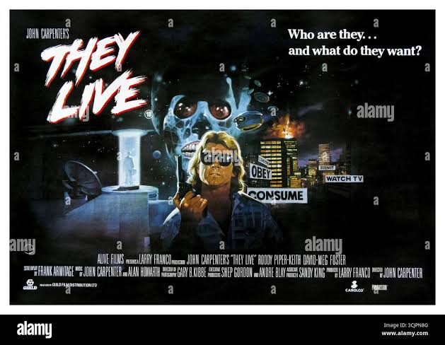 JOHN CARPENTER'S THEY LIVE (1988) -Original title: THEY LIVE-, directed by  JOHN CARPENTER. Credit: UNIVERSAL PICTURES / Album Stock Photo - Alamy