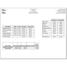 When an employee gets his/her paycheck in the form of a paper document, the pay stub will be attached to it. Free Templates For Pay Stubs Printable