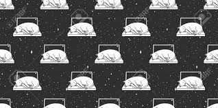 You can also upload and share your favorite black laptop wallpapers. Cat Seamless Pattern Vector Kitten Sleep Notebook Laptop Wallpaper Royalty Free Cliparts Vectors And Stock Illustration Image 104896708