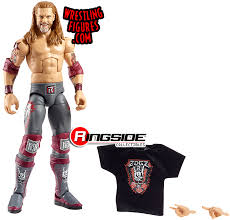 These figures include a premium sculpt with deluxe articulation and added accessories for top quality, bell to bell action. Edge Grey Red Wwe Elite 83 Wwe Toy Wrestling Action Figure By Mattel
