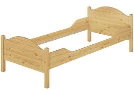 Massivholz bett (kiefer) 90x200 incl. Massivholz Bett Kiefer Einzelbett Natur Kaufland De