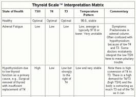 What Is Normal Tsh Levels Thyroid Lab Results Chart Free T4