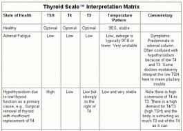 what is normal tsh levels thyroid lab results chart free t4