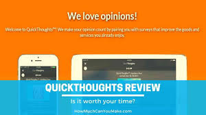 Earn gift cards for surveys!. Quickthoughts Review Is It Legit Does It Pay 2020 How Much Can You Make