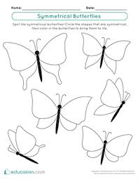 The late snowflake geometric dragonfly coloring page geometric dragonfly coloring page. Symmetry Printable Worksheets Education Com
