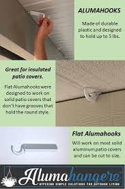 Universal Aluminum Patio Hook For Decorating Your Patio Aluminum Patio Covers Aluminum Patio Covered Patio