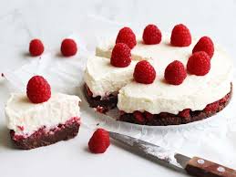 Cheesecake Au Chocolat Et A La Framboise Sans Cuisson Recettes Recette Cheesecake Chocolat Recette Cheesecake Cheesecake