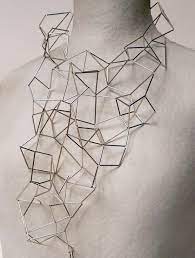 Mei Lee Structure Necklace Architectural Jewelry Design Architectural Jewelry Geometric Jewelry