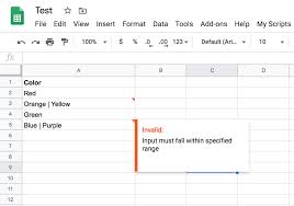 · click on the cell/range/sheet option that you . Is There A Way To Hide The Error Flags That Appear In The Upper Corners Of Google Sheet Cells Google Docs Editors Community