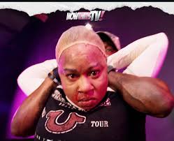 Reaction to a Girl's Evil Look in a Show or Video