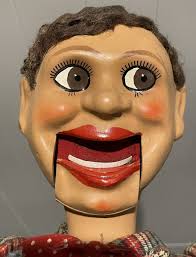 Rare collectable Gerry Gee Junior Ventriloquist Doll Circa 1958 Working  Order