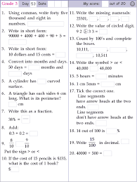 Decimals worksheets on a variety topics including comparing and sorting decimals, adding, subtracting, multiplying and dividing decimals, and converting decimals to other number formats. Mental Math Grade 3 Day 53 First Grade Math Worksheets Math Pages Learning Math