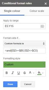 Create Gantt Chart Using Formulas And Formatting In A