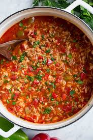 A cup of white rice will take about 17 minutes to cook, but larger for more details, see how to perfectly reheat rice on the stove and in the cold rice is also great in a frittata, and adds texture and heft to soups of all kinds. Stuffed Pepper Soup Cooking Classy