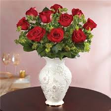 Maybe you would like to learn more about one of these? Premium Long Stem Red Roses In Lenox Vase Judy S Village Flowers Foxboro Ma