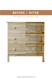 Diy Cane Dresser Ikea Tarva Dresser Hack House On Longwood Lane Ikea Tarva Dresser Ikea Diy Ikea