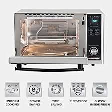 Lg all in one microwave oven. Lg 21 L All In One Convection Microwave Oven Mc2146bl Black With Starter Kit Amazon In Home Kitchen
