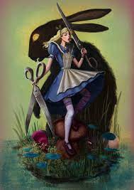 What better way to share the alice in wonderland story. Artstation Alice In Wonderland Fan Art Enzo Pizarro Labbe