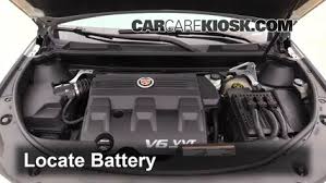 Battery, maintenance free with rundown s s s s s s s. Battery Replacement 2010 2016 Cadillac Srx 2012 Cadillac Srx Luxury 3 6l V6 Flexfuel