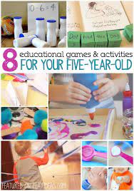 8 Educational Games And Activities For Your 5 Year Old Activities For 5 Year Olds Activities For Kids Educational Games