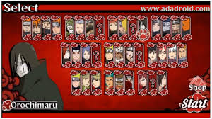 Please only want to try playing the naruto game on android that you have. Naruto Senki Mod Akatsuki Menace Apk