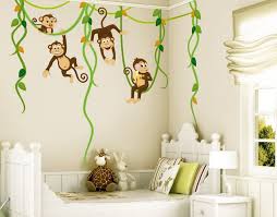 Wandtattoo Babyzimmer Affen Dschungel Safari No Yk28 Affenbande In 2020 Wandtattoo Babyzimmer Wandtattoo Kinderzimmer Babyzimmer Wandgestaltung