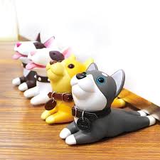 Domestar Dog Door Stop Cute Door Wedge Decorative Door Stopper Husky Gift Doorstop For Home Decoration Office Party By Che Dog Door Dog Door Stop Door Stop