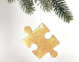 Buy christmas ornaments from cobble hill, 1000 pieces, free shipping available | puzzle warehouse. Puzzle Ornament Etsy