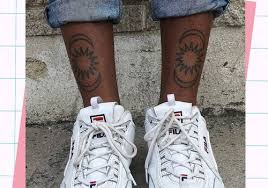 There is a wide variety of options, with some people choosing solid black lines; 25 Leg Tattoos Ideas For Women