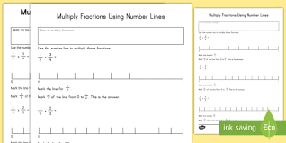 Lesson plans and worksheets for grade 3 lesson plans and worksheets for all grades more lessons for grade 3 common core for grade 3. Multiply Fractions Using Number Lines Worksheet Worksheet