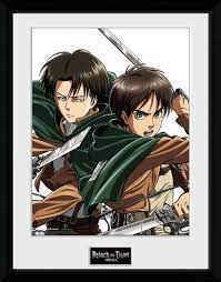 В атаке на титана вики. Attack On Titan Levi Gerahmte Poster Bilder Kaufen Bei Europosters