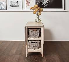 Alice Gateleg Storage Table Potterybarn Mypotterybarn Decor Table Storage Furniture For Small Spaces