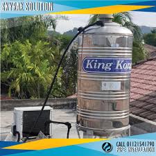 Tangki penampung air atau lebih sering disebut tandon air dan toren air memiliki peranan vital tangki air wajib ada di setiap rumah maupun pabrik untuk menampung air sebagai persediaan jika dilihat dari harga tangki air yang murah maka tangki air dari bahan fiber adalah tandon air paling. Kelebihan Skyraz Solution Global Pakar Paip Rumah Facebook