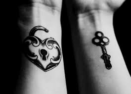 The most common key and lock tattoo material is metal. 144 Ingenious Key Tattoos