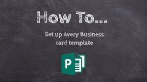 Get outstanding quality without the wait. How To Use Avery Business Card Pre Punched Cards Avery 8371 Youtube