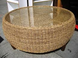 Round Rattan Coffee Table Glass Top Wicker Coffee Table Rattan Coffee Table Glass Top Coffee Table