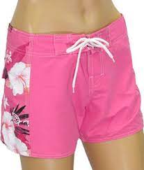 Love These Beach Surfer Style Women S Shorts Oh So Cute Beachwear Beachwear For Women Board Shorts Swimsuit For Women Board Shorts Women