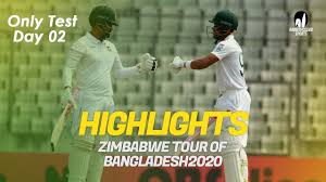 Zimbabwe vs bangladesh, only test. Highlights Bangladesh Vs Zimbabwe Only Test Day 2 Zimbabwe Tour Of Bangladesh 2020 Youtube