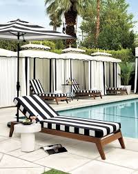 Black And White Outdoor Decor From Cb2 Decoist Outdoor Decor Pool Furniture Outdoor Spaces