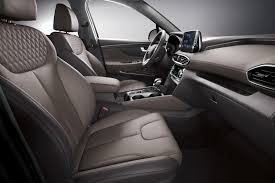 2019 Hyundai Santa Fe Pictures Photos Wallpapers And Video Top Speed Hyundai Santa Fe Hyundai Hyundai Santa Fe Interior