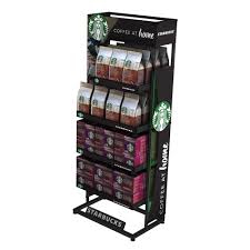 50 count (pack of 1). Starbucks Coffee Retail Floor Stand Marketing Impact Limited