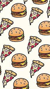 Pizza Hamburger Back Cover Design Disney Phone Wallpaper Cover Design