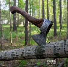 Celtic Axe Hand Forged Vikings Easy Hike Axe Celtic Style Etsy Celtic Style Axe Celtic